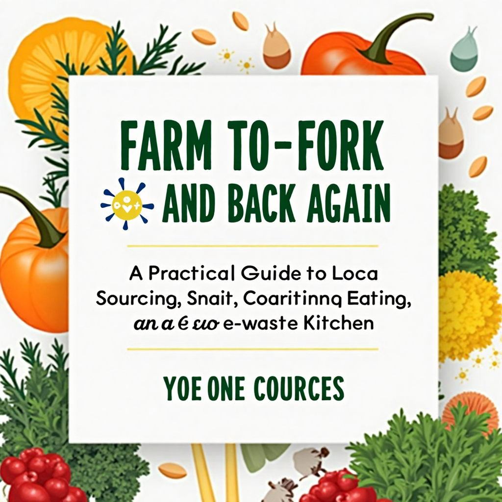 From Farm to Fork and Back Again: A Practical Guide to Local Sourcing, Seasonal Eating, and a Zero-Waste Kitchen